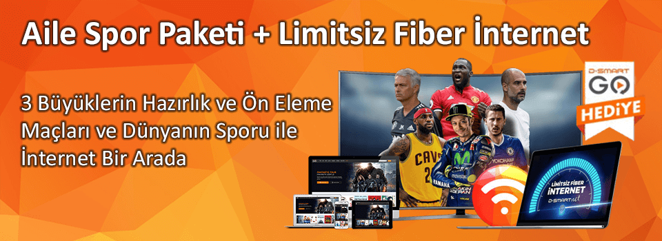 Aile Spor Paketi + Fiber İnternet